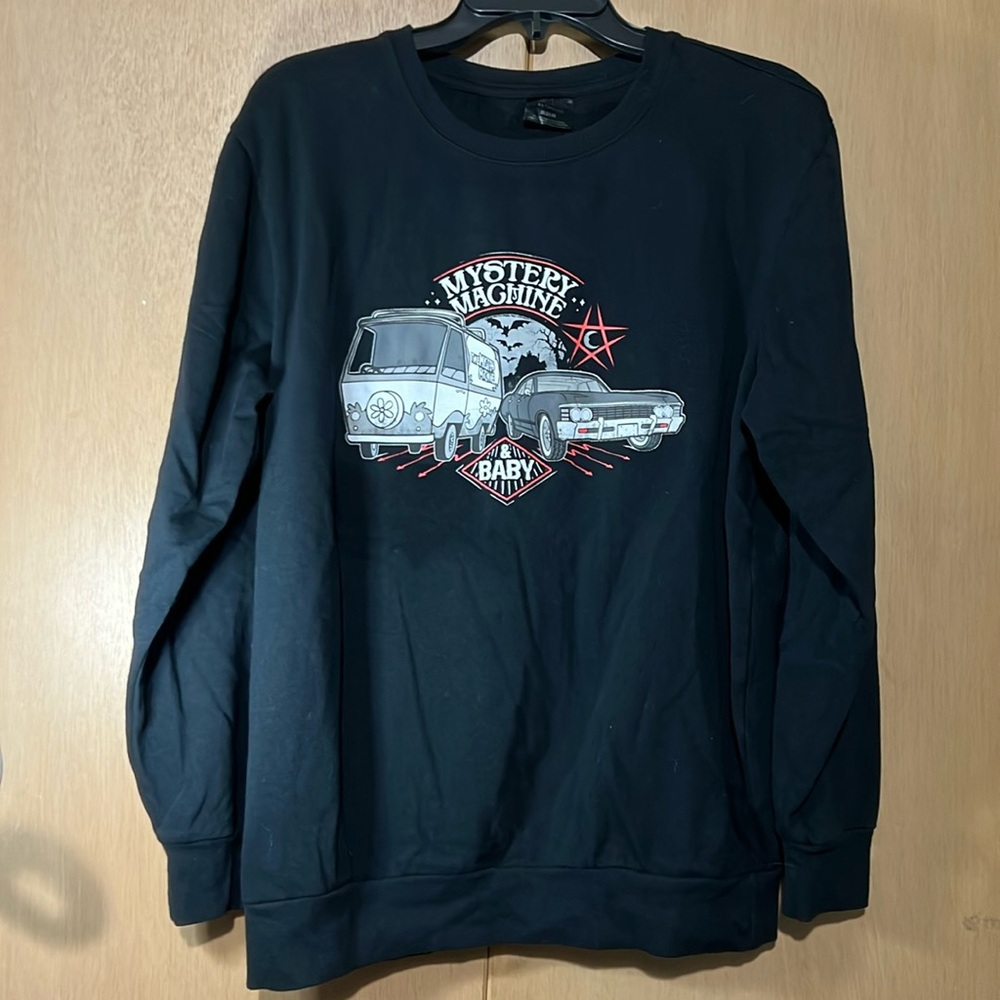 Culturefly Supernatural X Scooby Doo Sweatshirt Size M